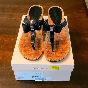 Ladies wedge sandals